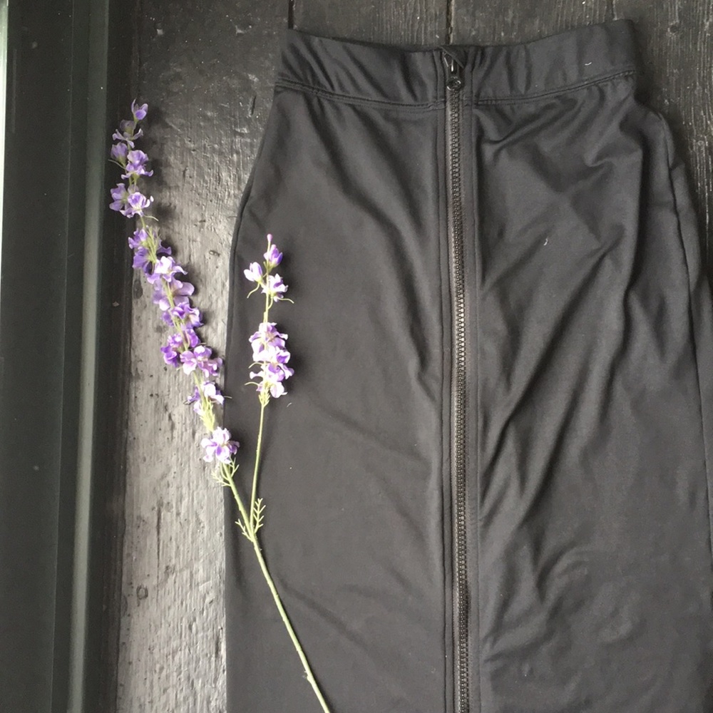 ❌DONATED❌ Full Zipper RT Nike Lab Jet Black Skirt